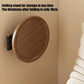 Folding Wall Table For Bed Retractable Wall-Mounted Desk Small Round Desk Wall Mounted tray Rotatable Bedside Storage Holder Manwatstore