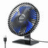 GAIATOP Desk Fan Portable USB Fan 90° Adjustable Cooling Fan Mute 3 Speed Adjustment Ultra Quiet Suitable For Home Desk Office Manwatstore