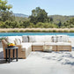 Garden Rattan Sofa Set Outdoor Furniture Lounge Chaise And Loveseat Set Wicker Rattan Outdoor Sofa Set Patio Weaving Furniture Manwatstore