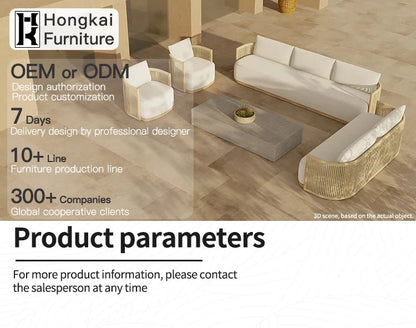 Garden Rattan Sofa Set Outdoor Furniture Lounge Chaise And Loveseat Set Wicker Rattan Outdoor Sofa Set Patio Weaving Furniture Manwatstore