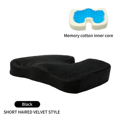 Gel-Enhanced Memory Foam Office Chair Cushion – Long-Lasting Comfort & Support Manwatstore