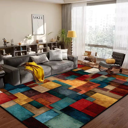 Geometric Abstract Carpet Living Room Bedroom Carpet Large Area Rugs for Home Decoration Non-slip Sofa Custom Floor Mats 200x300 Manwatstore