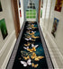 Geometric Long Hallway Runner Rug – Living Room & Kitchen Aisle Mat Manwatstore