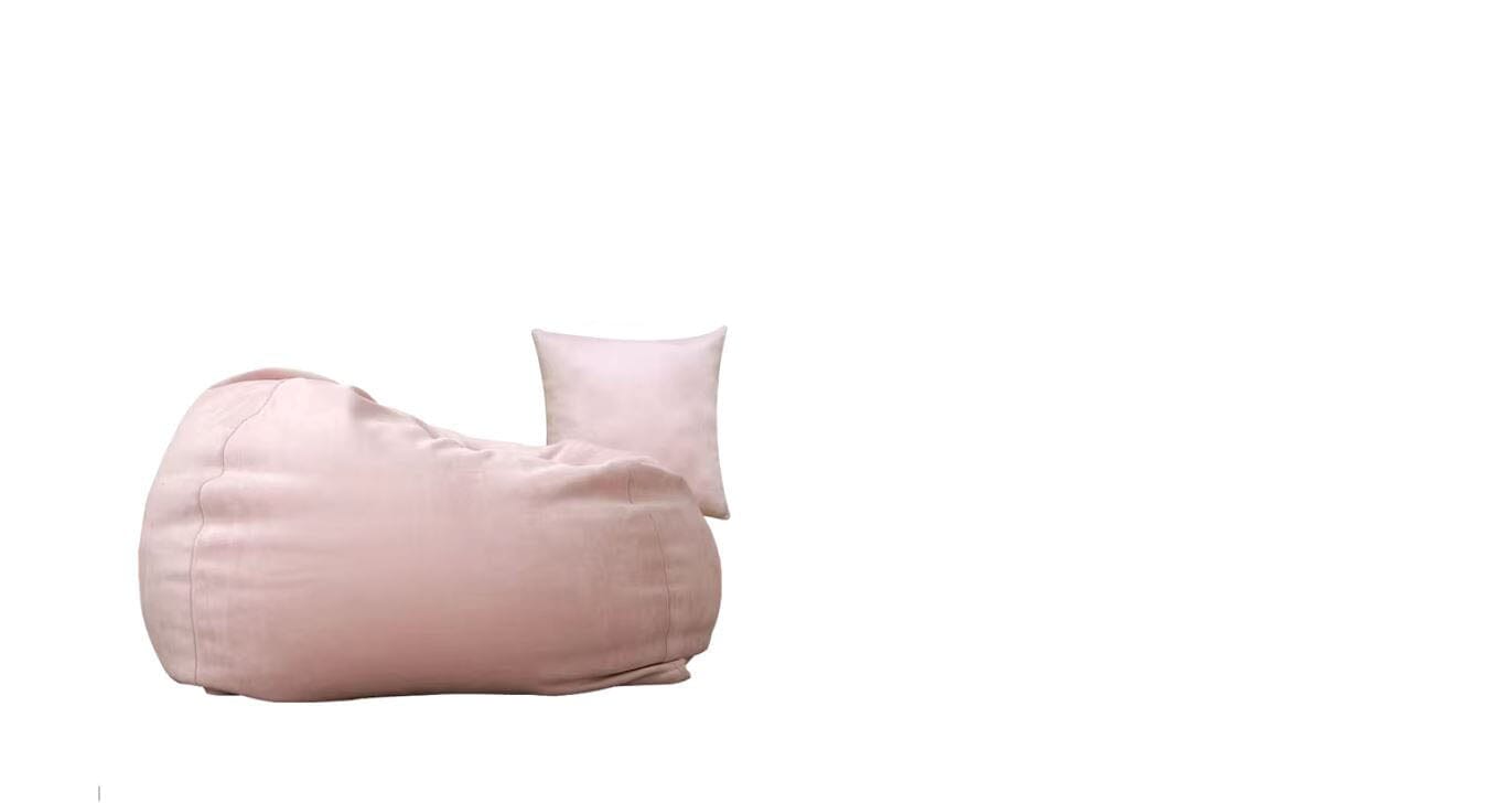 Giant Leather Bean Bag Chair - Luxury Lazy Sofa for Living Room, Bedroom & Balcony | Comfortable Tatami-Style Recliner for Adults & Kids Home & Living Manwatstore