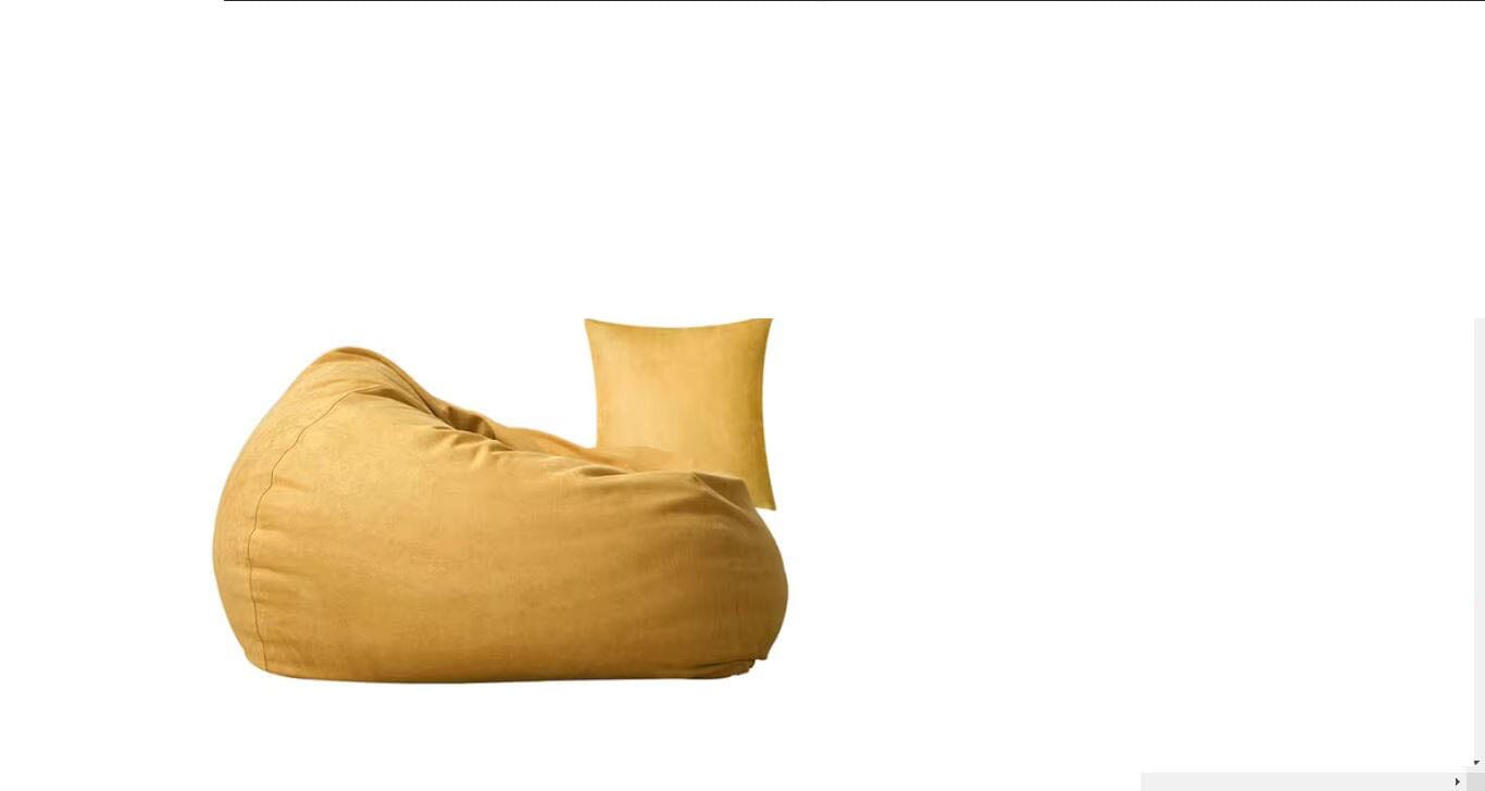 Giant Leather Bean Bag Chair - Luxury Lazy Sofa for Living Room, Bedroom &amp; Balcony | Comfortable Tatami-Style Recliner for Adults &amp; Kids Home &amp; Living Manwatstore