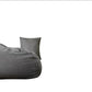 Giant Leather Bean Bag Chair - Luxury Lazy Sofa for Living Room, Bedroom & Balcony | Comfortable Tatami-Style Recliner for Adults & Kids Home & Living Manwatstore