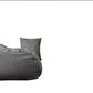 Giant Leather Bean Bag Chair - Luxury Lazy Sofa for Living Room, Bedroom & Balcony | Comfortable Tatami-Style Recliner for Adults & Kids Home & Living Manwatstore