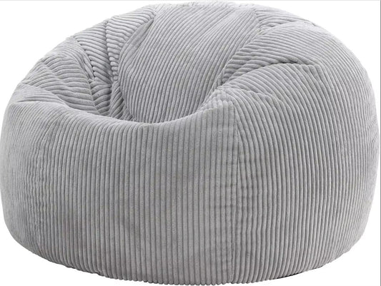 Giant Rope Adult Bean Bag Chair - Comfortable Corduroy Lounge Chair for All Ages | UK Bean Bag Chair Manwatstore