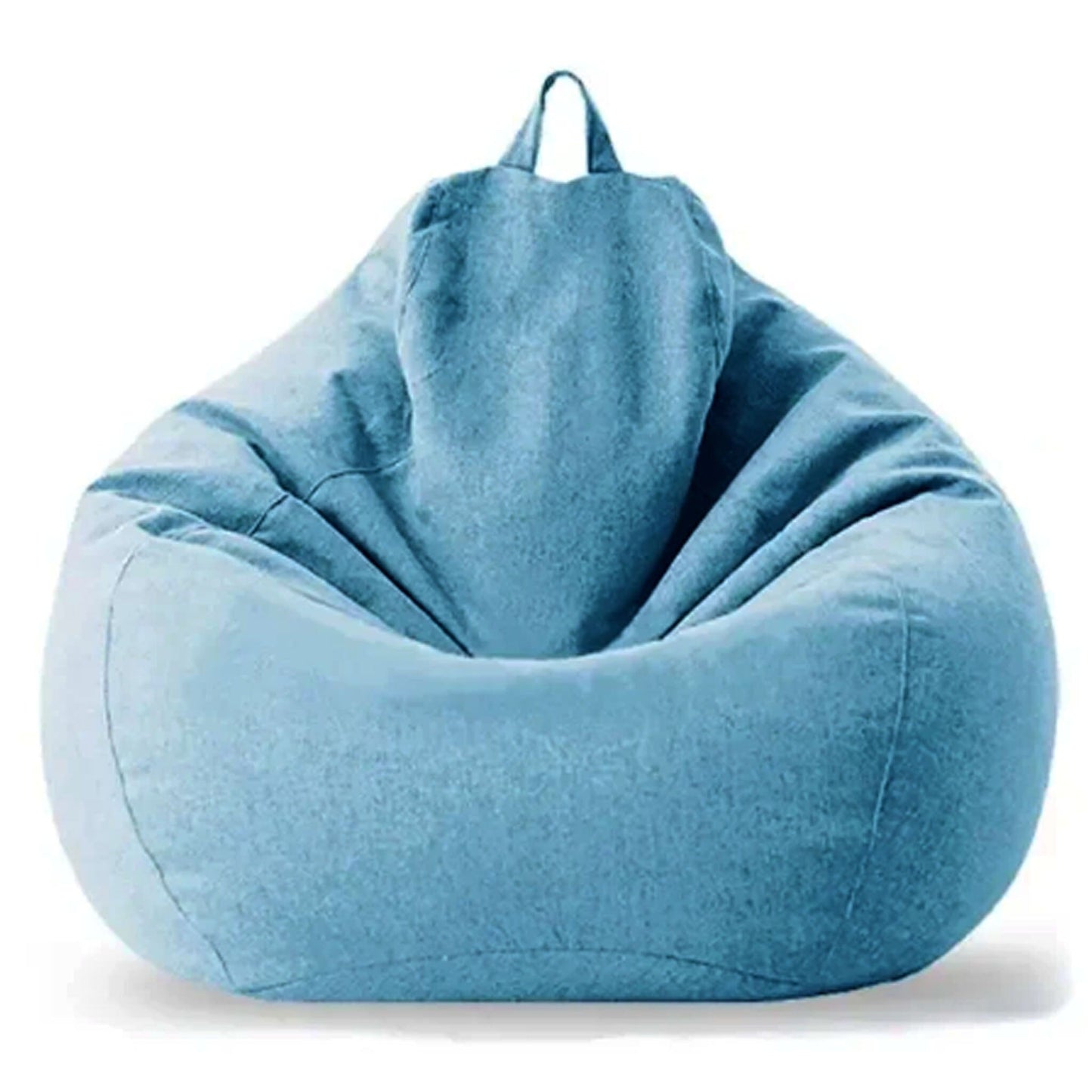 Giant Stuffed Bean Bag Chair Sofa Bed – Thick Linen Flocking Pouf Ottoman Seat, Lounge Furniture Bean Bag Chair Manwatstore