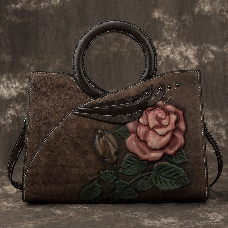 Handmade leather handbags 0 Manwatstore