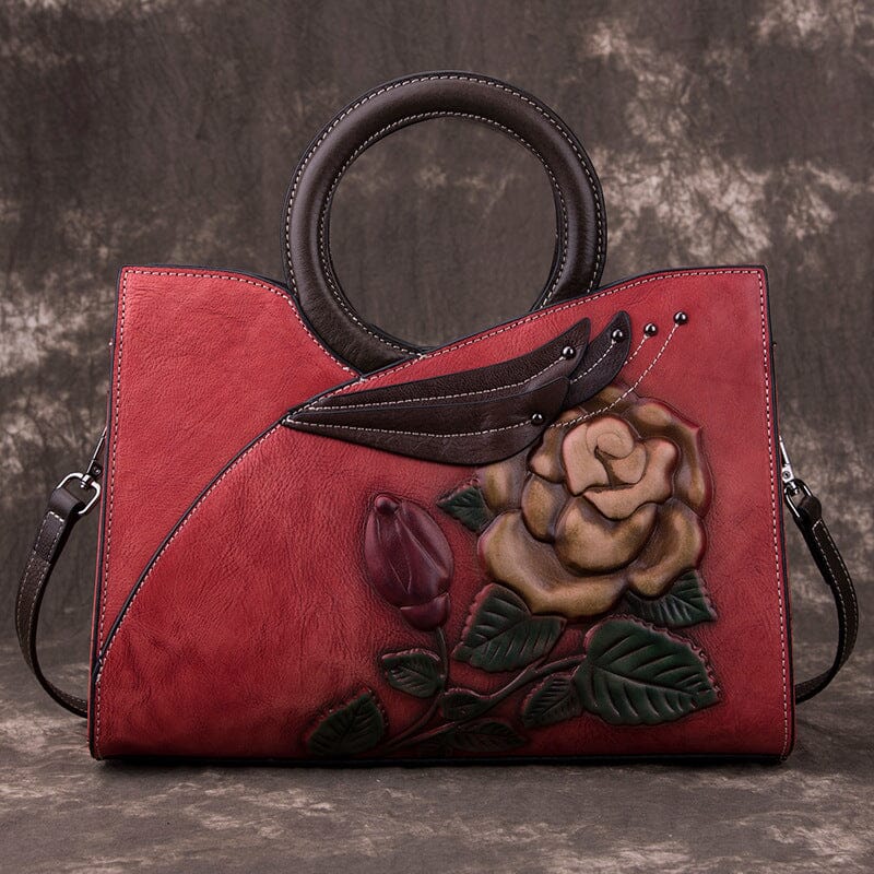 Handmade leather handbags 0 Manwatstore