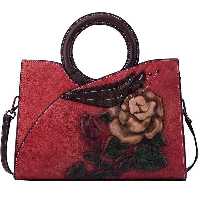 Handmade leather handbags 0 Manwatstore
