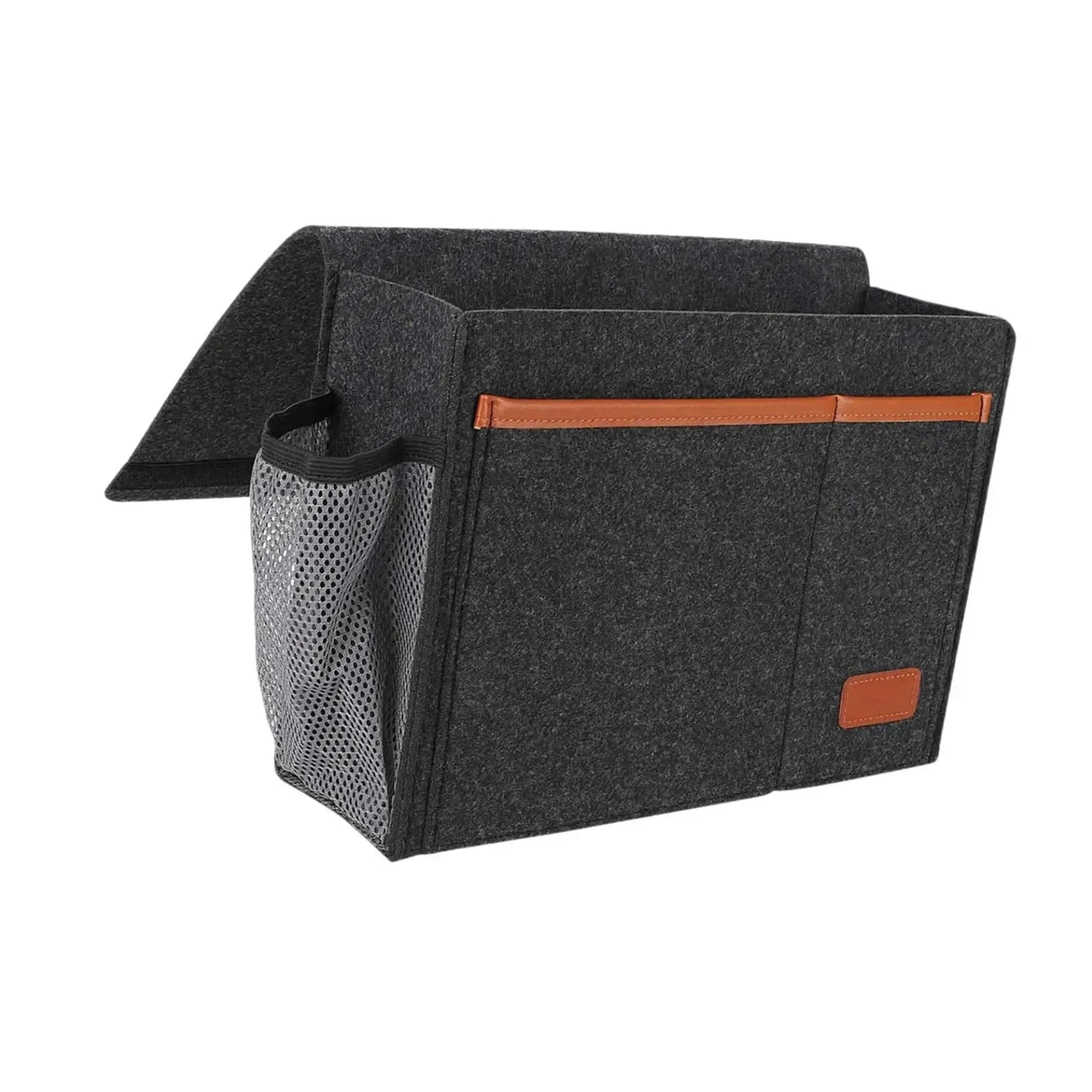 Hanging Bedside Bag, Under Mattress Storage Organizer, Bedside Pockets, Thick Manwatstore