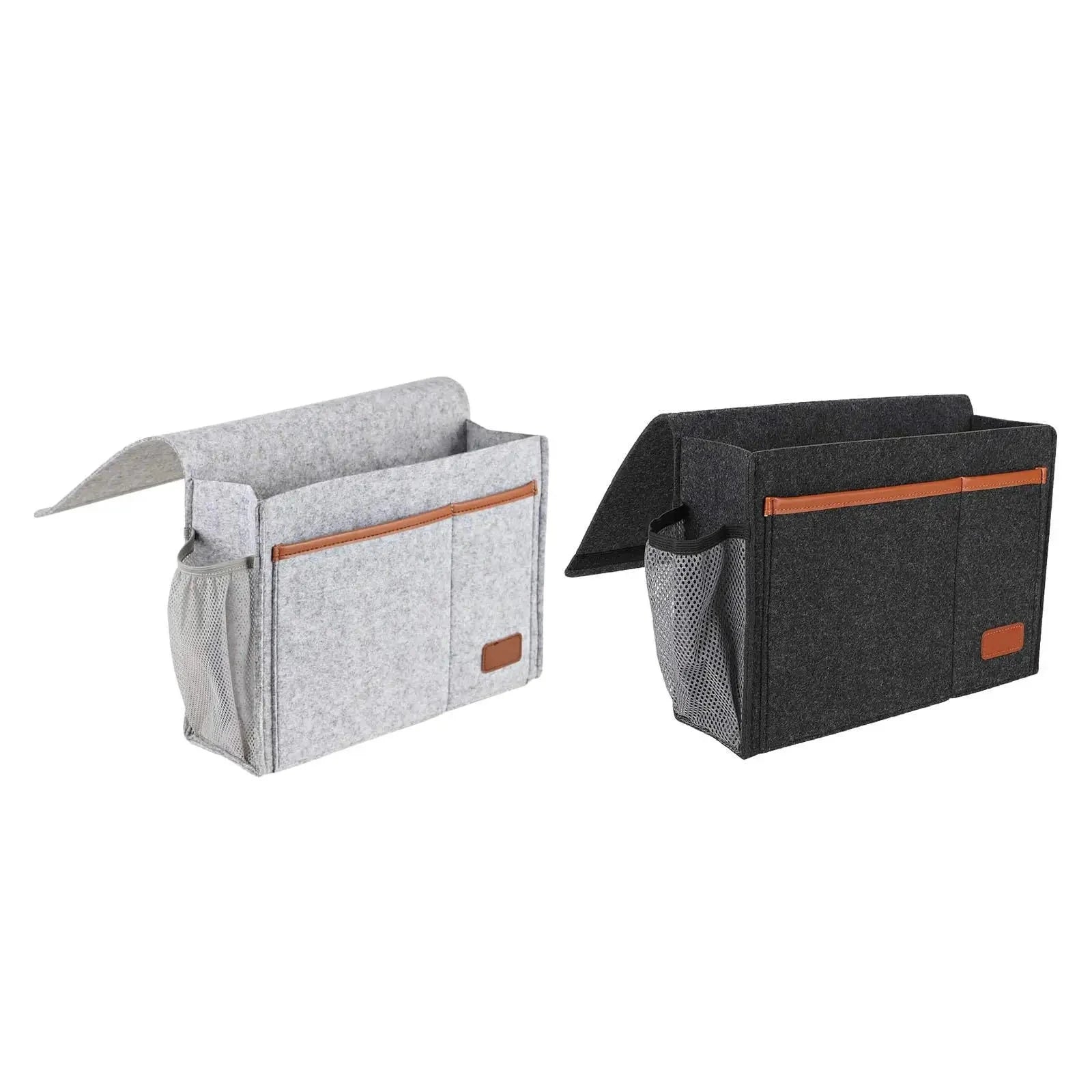 Hanging Bedside Bag, Under Mattress Storage Organizer, Bedside Pockets, Thick Manwatstore