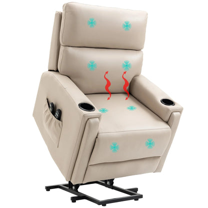 HavenLift Massage &amp; Heat Recliner Chair for Living Room Manwatstore