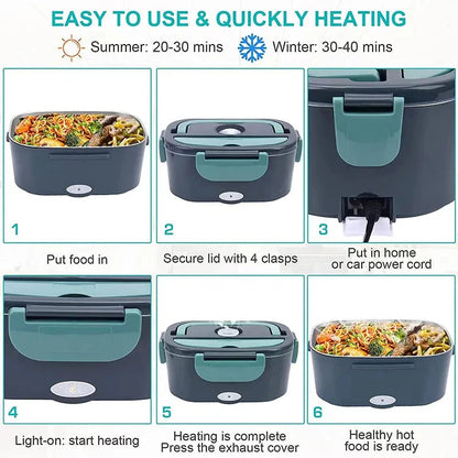 Heat Pack- Heating Lunchbox Home &amp; Living Manwatstore