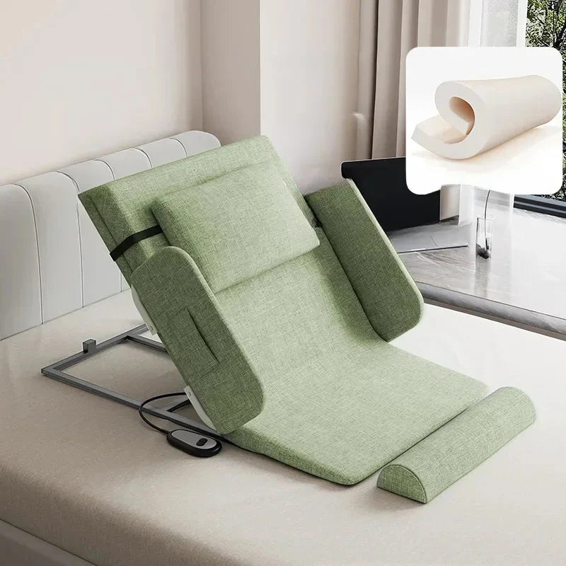 High Density Sponge Chaise Lounge Adjustable Folding Portable Electric Lift Indoor Chaise Lounge Bedroom Living Room Furniture Manwatstore