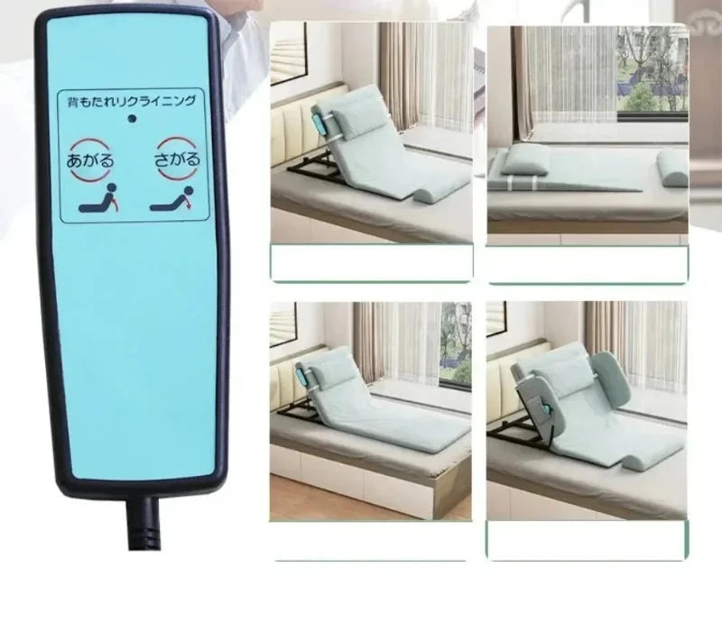 High Density Sponge Chaise Lounge Adjustable Folding Portable Electric Lift Indoor Chaise Lounge Bedroom Living Room Furniture Manwatstore