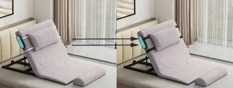 High Density Sponge Chaise Lounge Adjustable Folding Portable Electric Lift Indoor Chaise Lounge Bedroom Living Room Furniture Manwatstore