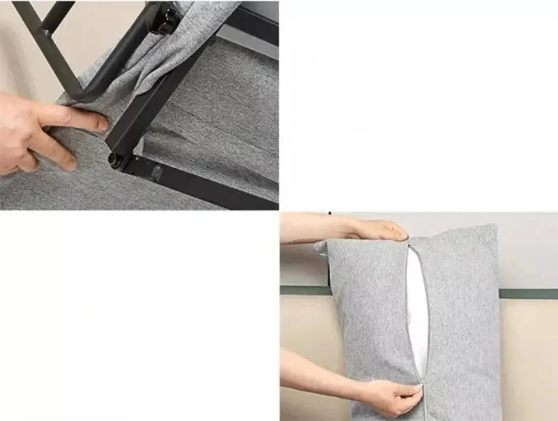 High Density Sponge Chaise Lounge Adjustable Folding Portable Electric Lift Indoor Chaise Lounge Bedroom Living Room Furniture Manwatstore