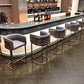 Home High Kitchen Stools Nordic Luxury Ergonomic Simple Bar Stool Adjustable Aesthetic Bancos Para Barra Outdoor Furniture HY Manwatstore