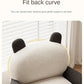 Home Ins Style Beanbag Sofa Living Room Bedroom Cute Cartoon Baby Hot Sale Lazy Sofa Velvet Bedroom Bedside Children Sofa Manwatstore