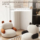 Home Ins Style Beanbag Sofa Living Room Bedroom Cute Cartoon Baby Hot Sale Lazy Sofa Velvet Bedroom Bedside Children Sofa Manwatstore