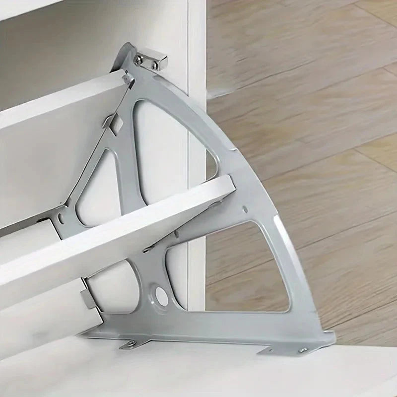 Hot Selling Flip Shoe Cabinet Accessories Stainless Steel Thickened Shoe Cabinet Accessories Hardware Hidden Flip Rack Manwatstore