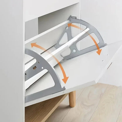 Hot Selling Flip Shoe Cabinet Accessories Stainless Steel Thickened Shoe Cabinet Accessories Hardware Hidden Flip Rack Manwatstore