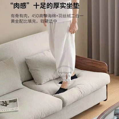 House Decoration Sofa Bed For 2 Person Wood Folding Sofa Full Size Frame Multifunctional Pull Out Hotel Furniture Living Room Manwatstore