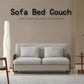 House Decoration Sofa Bed For 2 Person Wood Folding Sofa Full Size Frame Multifunctional Pull Out Hotel Furniture Living Room Manwatstore