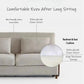 House Decoration Sofa Bed For 2 Person Wood Folding Sofa Full Size Frame Multifunctional Pull Out Hotel Furniture Living Room Manwatstore
