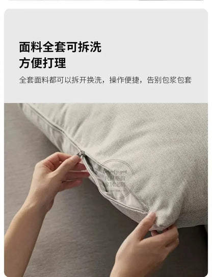 House Decoration Sofa Bed For 2 Person Wood Folding Sofa Full Size Frame Multifunctional Pull Out Hotel Furniture Living Room Manwatstore