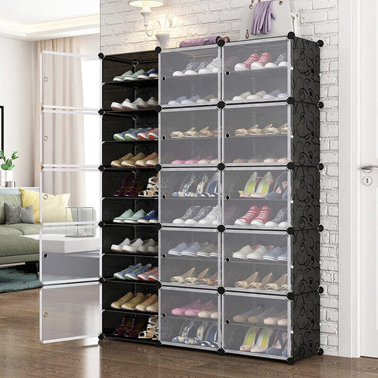 Household Door Shoe Shelf Shoe Cabinet 0 Manwatstore