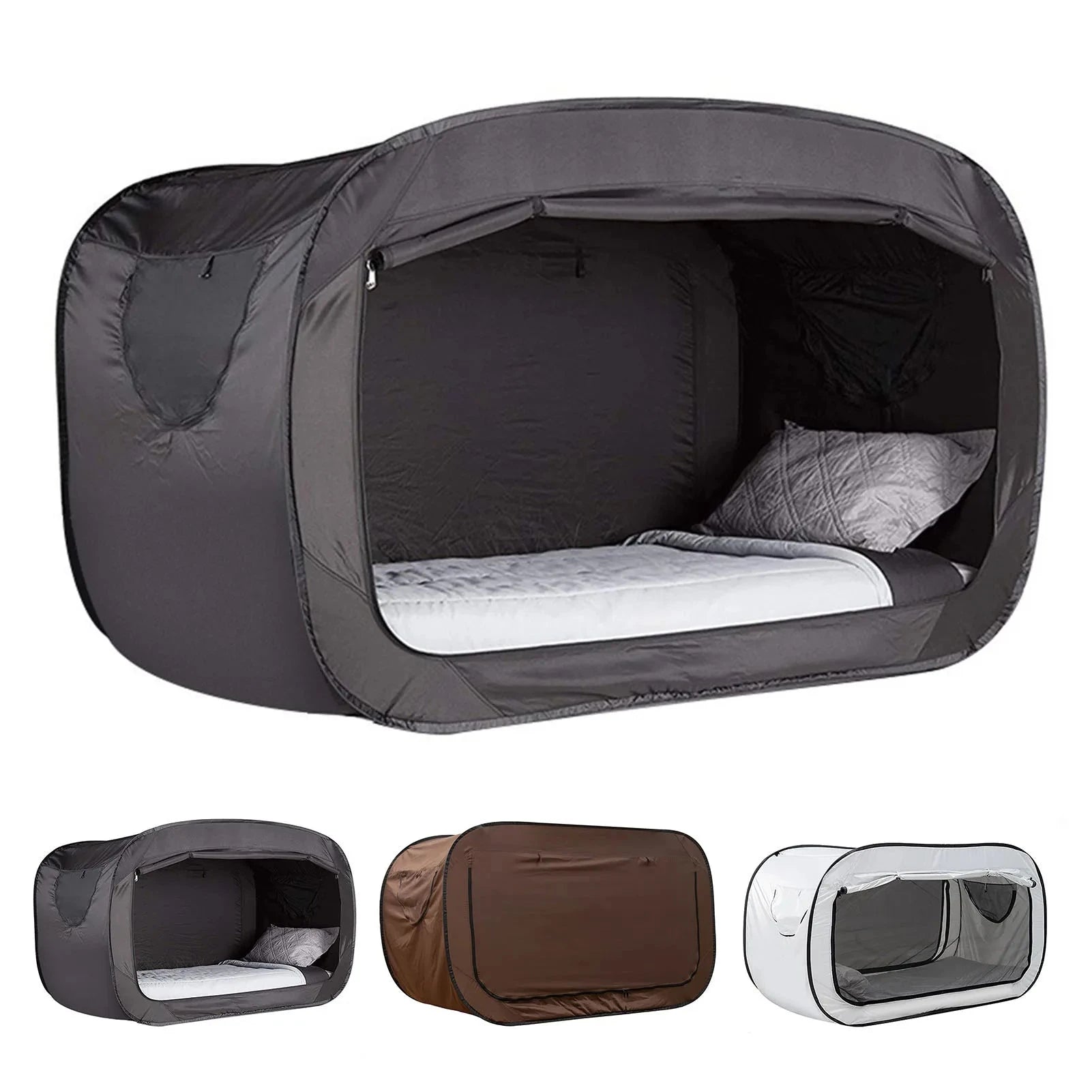 Indoor Bed Tent Bed Tent Outdoor Folding Bed Tent Camping Fully Enclosed Shading Bed Tent for Kids and Adult Manwatstore