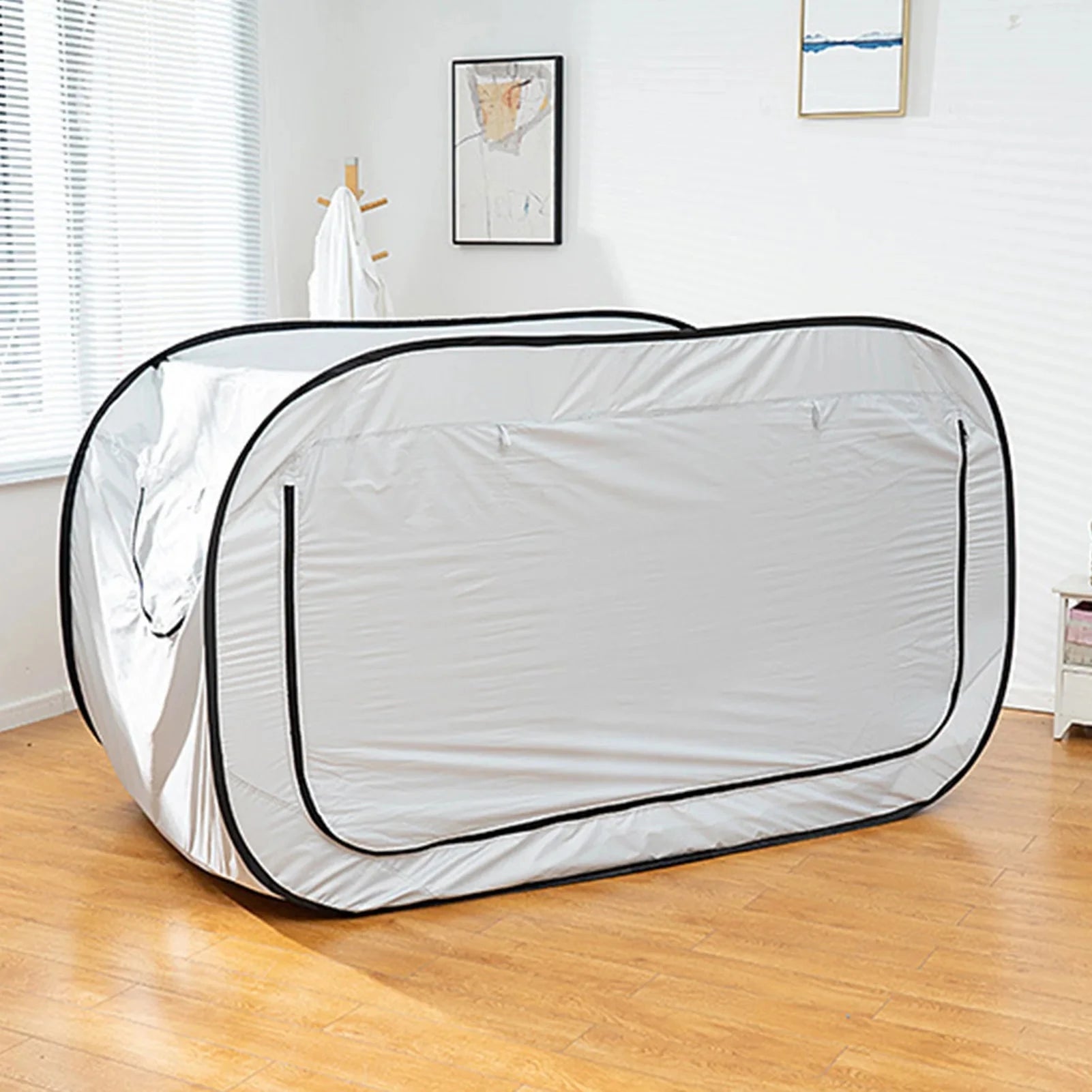 Indoor Bed Tent Bed Tent Outdoor Folding Bed Tent Camping Fully Enclosed Shading Bed Tent for Kids and Adult Manwatstore