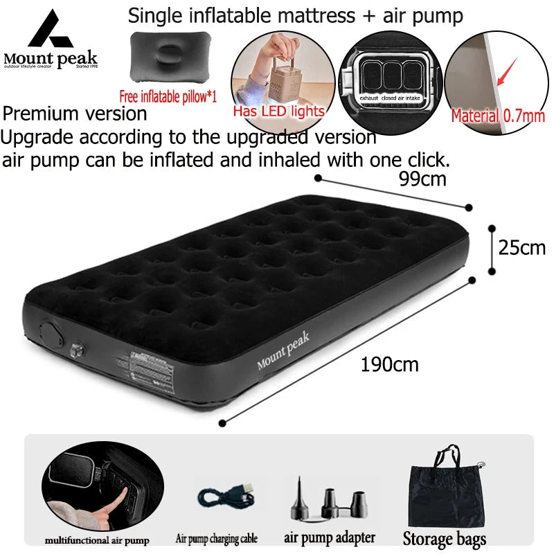 Inflatable Air Mattress Manwatstore