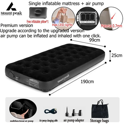 Inflatable Air Mattress Manwatstore