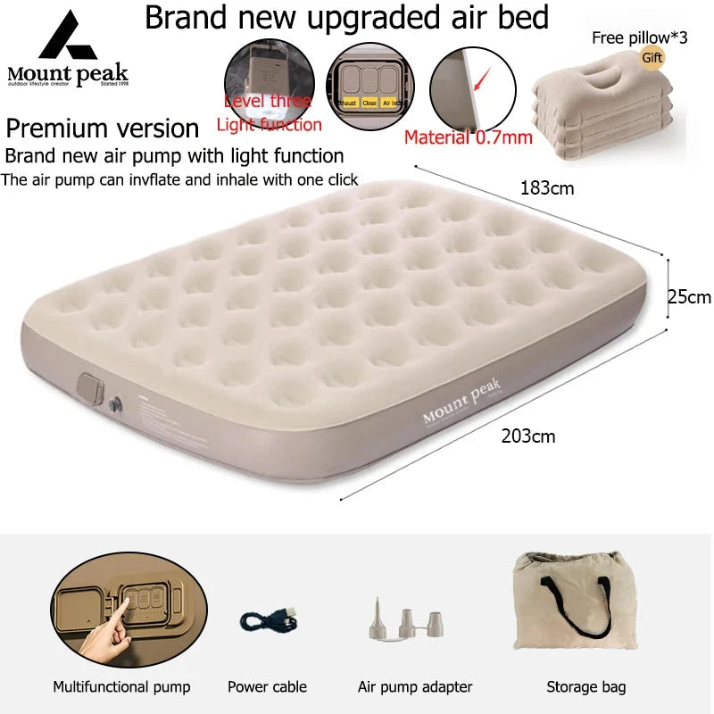 Inflatable Air Mattress Manwatstore