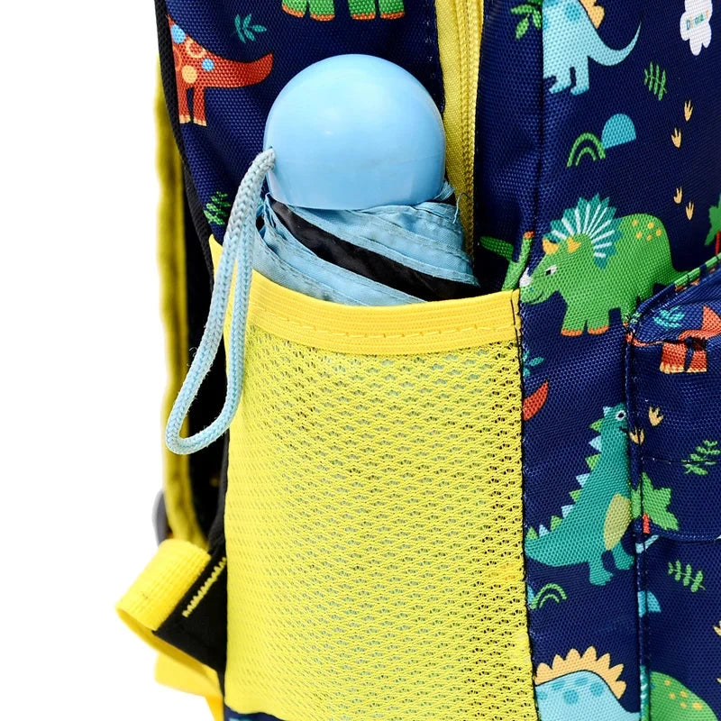 Kids Cartoon Backpack Preschool Kindergarten Bookbag Toddler School Bag for Boys Girls Dinosaurs, Large Capacity, Lightweight Manwatstore