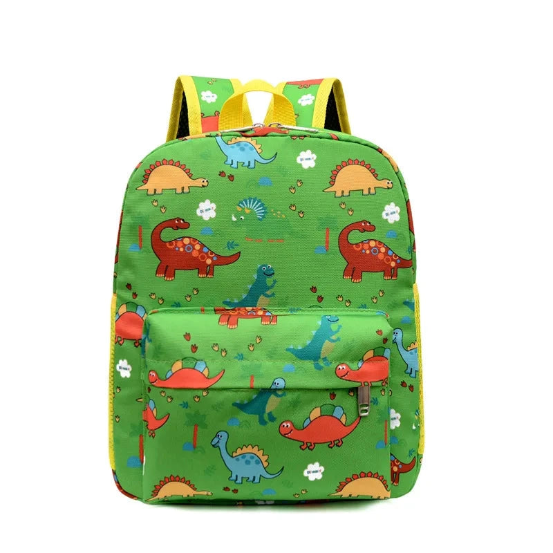 Kids Cartoon Backpack Preschool Kindergarten Bookbag Toddler School Bag for Boys Girls Dinosaurs, Large Capacity, Lightweight Manwatstore