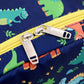Kids Cartoon Backpack Preschool Kindergarten Bookbag Toddler School Bag for Boys Girls Dinosaurs, Large Capacity, Lightweight Manwatstore