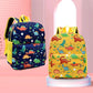 Kids Cartoon Backpack Preschool Kindergarten Bookbag Toddler School Bag for Boys Girls Dinosaurs, Large Capacity, Lightweight Manwatstore