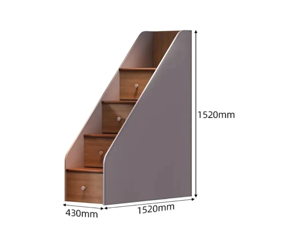 Kids Floating Bunk Bed with Bookshelves &amp; High Guardrail | Twin Loft Bed with Storage Manwatstore