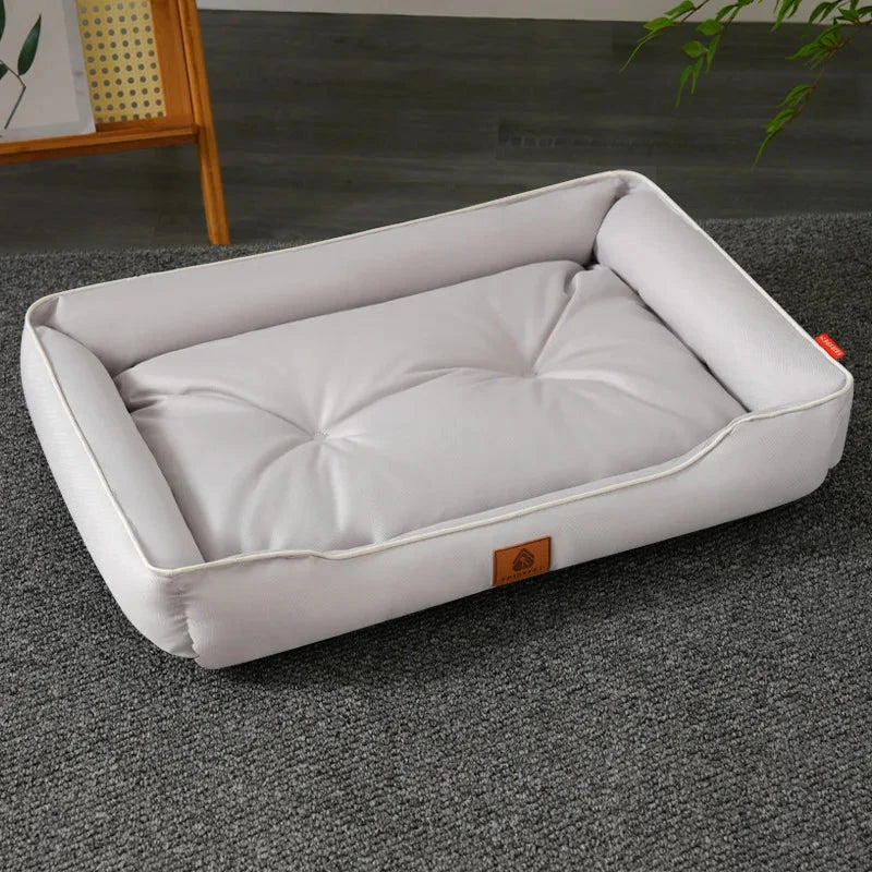 Large Dog Bed Waterproof Dog Bed for Big Dogs Summer Cooling Cat Bed Soft Sleeping Pet Mat All Seasons Puppy Mat for Chihuahua Manwatstore