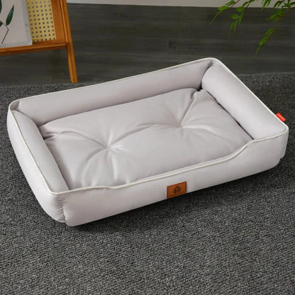 Large Dog Bed Waterproof Dog Bed for Big Dogs Summer Cooling Cat Bed Soft Sleeping Pet Mat All Seasons Puppy Mat for Chihuahua Manwatstore
