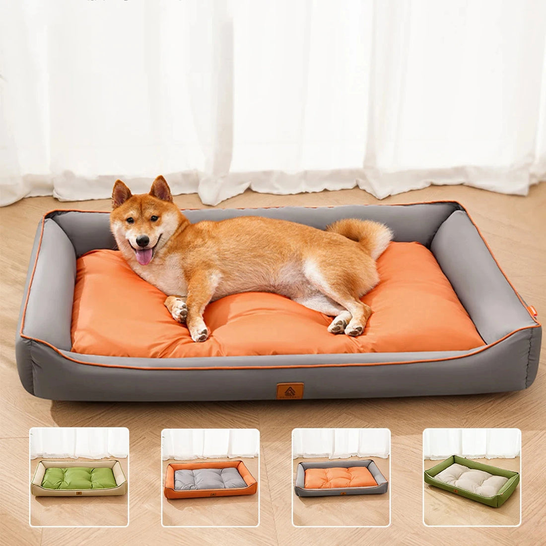 Waterproof large dog bed