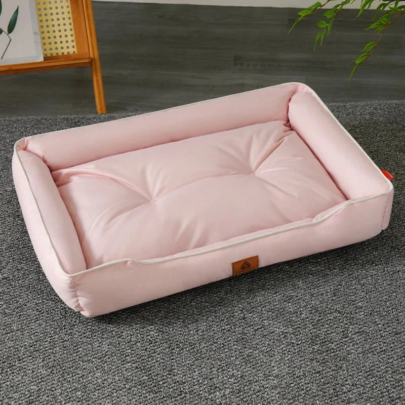 Large Dog Bed Waterproof Dog Bed for Big Dogs Summer Cooling Cat Bed Soft Sleeping Pet Mat All Seasons Puppy Mat for Chihuahua Manwatstore