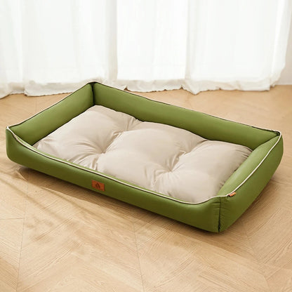 Large Dog Bed Waterproof Dog Bed for Big Dogs Summer Cooling Cat Bed Soft Sleeping Pet Mat All Seasons Puppy Mat for Chihuahua Manwatstore