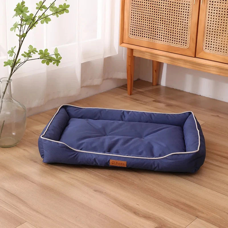 Large Dog Bed Waterproof Dog Bed for Big Dogs Summer Cooling Cat Bed Soft Sleeping Pet Mat All Seasons Puppy Mat for Chihuahua Manwatstore
